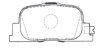 GEELY 1061001404 Brake Pad Set, disc brake